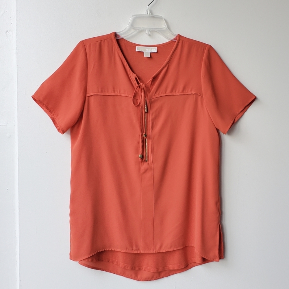 Michael Kors Short Sleeve Blouse